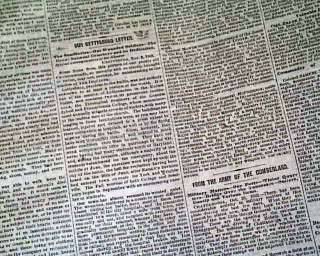 FORT SUMTER BOMBARDMENT More 1863 CiviL War Newspaper  