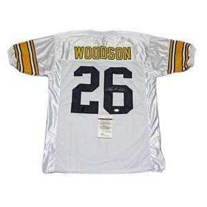  Autographed Rod Woodson Jersey   White   Autographed NFL 