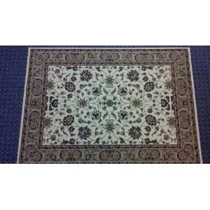  Traditional Area Rug 6 Ft. X 9 Ft. Ivory Persian 408