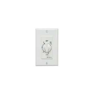  Spring Wound Wall Switch Timer (12 Hour)   White