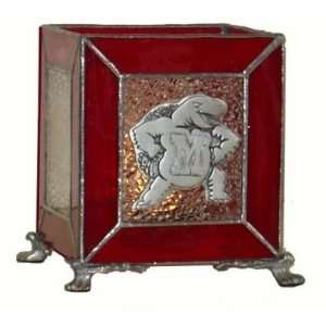  Maryland Terrapins Stained Glass Tealight Holder Sports 