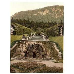   Fountain, Linderhof Castle, Upper Bavaria, Germany