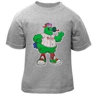 Philadelphia Phillies Toddler Ash Distressed Mascot T shirt  