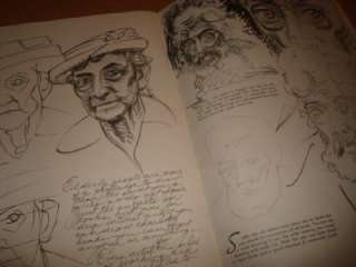 How To Draw the Head Book  by Walter Foster   Vinatge Rare Copy 