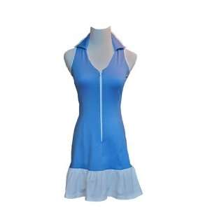  Bridget Golf & Tennis Dress w/ Compression   Provence Blue 