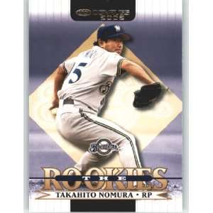 2002 Donruss Rookies #30 Takahito Nomura RC   Milwaukee 