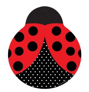 Fancy Ladybug Polka Dot Party Table Confetti  