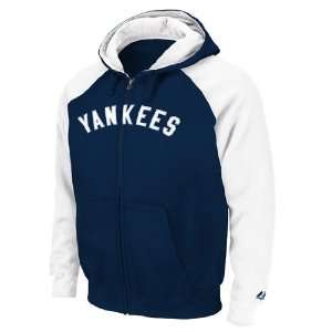  Yankees Majestic Cooperstown Extra Innings Full Zip Sweatshirt Sports