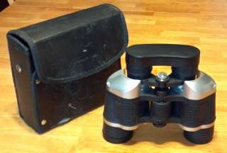 Bosch Optikon Binoculars w/ Case Lens Caps & Compass  