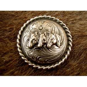    8 BERRY CONCHOS HEADSTALL BRIDLE SADDLE TACK 