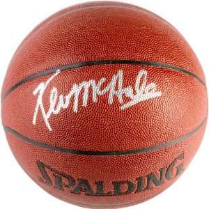  Kevin McHale Autographed Basketball  Details Spalding 