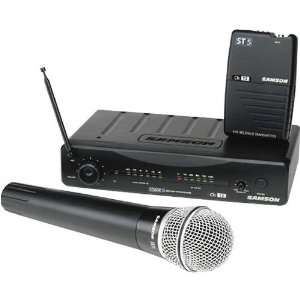  Samson Audio SW05SGT02 Stage 5 Wireless Microphone System 