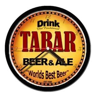  TABAR beer and ale cerveza wall clock 