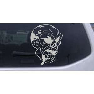 Bloody Zombie Head Funny Car Window Wall Laptop Decal 