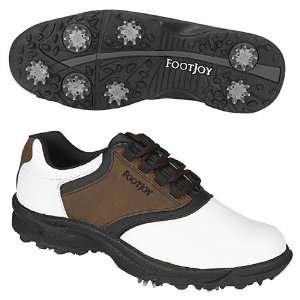  FootJoy GreenJoy Golf Shoe   Mens (Brown/Black/White) 11 