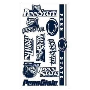 Penn State Nittany Lions Tattoo Sheet 