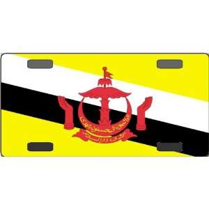  Brunei Flag Vanity License Plate 