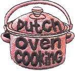 girl/boy DUTCH OVEN COOKING Patches Crests GUIDES/SCOUT  