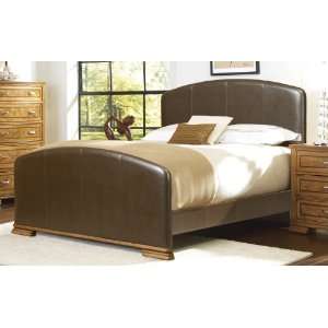  Largo Indulgence Queen Leather Panel Bed   B1525 52F/52H 