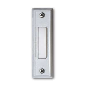  Craftmade BS6 W Rectangle Surface Lighted Push Doorbell 