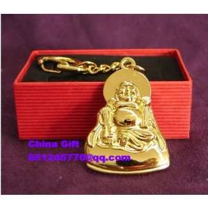 Fengshui Metal Buddha Keychain with Box 