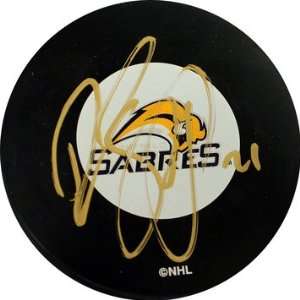  Drew Stafford Autographed Buffalo Sabres Puck (Frozen Pond 