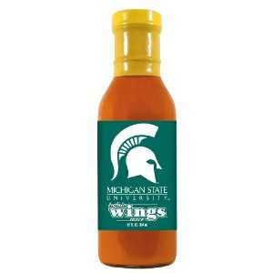   12 Pack MICHIGAN STATE Spartans Buffalo Wings Sauce 