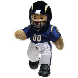 Build A Bear Workshop Curly Teddy in San Diego Chargers 