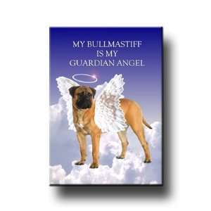  Bullmastiff Guardian Angel Fridge Magnet No 1 Everything 