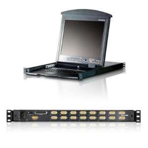  Selected 17LCD Console 16 Port KVMP Sw By Aten Corp Electronics
