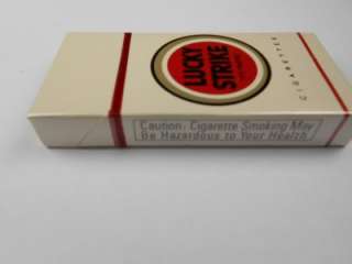 LUCKY STRIKE WIDE PACK OF CIGARETTES MILITARY VIETNAM WAR C RATION C 