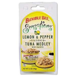  Bumble Bee Sensations Lemon Pepper Seasoned Tuna Medley 