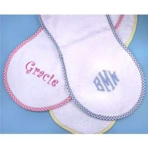  Monogrammed Terry Cloth Burb Cloth Baby