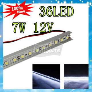 New Bright LED Light Tube 36LED 7W 12V Pure White Light for Home 