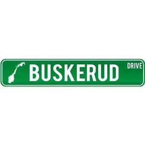  New  Buskerud Drive   Sign / Signs  Norway Street Sign 