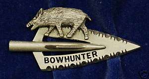 Empire Pewter Broadhead w/ Boar Archery Pin  