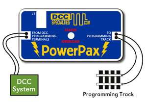 PowerPax DCC Programming Booster DCC Specialties Power Pax NEW  