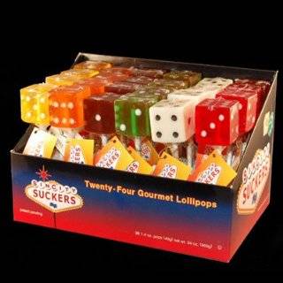 dice lollipops 24ct box assorted by escape concepts buy new $ 48 99 