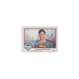 1978 Superman The Movie (Trading Card) #45   Facing Incredible Odds