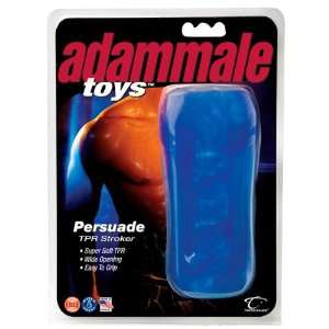  Adam Male Toys Persuade Tpr Stroker   Blue Health 