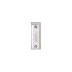   Selections Chrome Lighted Button for Wired Chimes, Bells and Buzzers