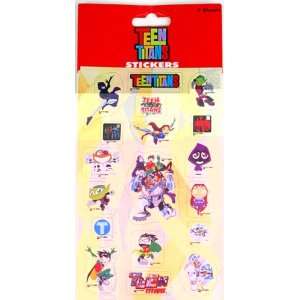  Teen Titans Super Stickers 12 Pack (Pack of 12; 144 