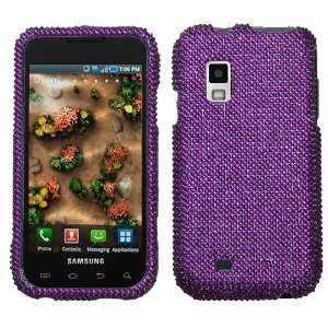 Samsung Fascinate/Mesmerize (Galaxy S) i500 Full Diamond Bling Purple 