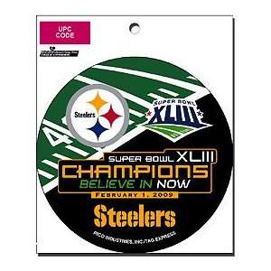  Pittsburgh Steelers Super Bowl XLIII Champs Decal Sports 