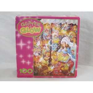   Glitter and Glow in the Dark Sugar Plum Fairies Puzzle Toys & Games