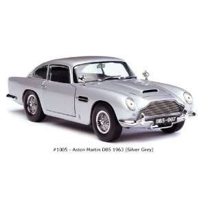   1963 Aston Martin DB5 Silver Grey 1/18 by Sunstar 1005 Toys & Games