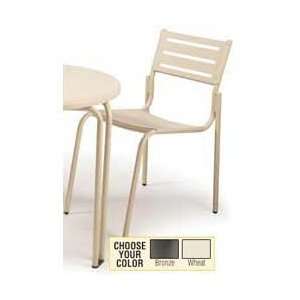  Plymold PL2011 Outdoor Cafe Bistro Chair 20Wx22 7/8Dx33 