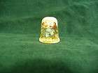 PAPEL THIMBLE BONE CHINA VICTORIAN SCENE with MAN and WOMAN
