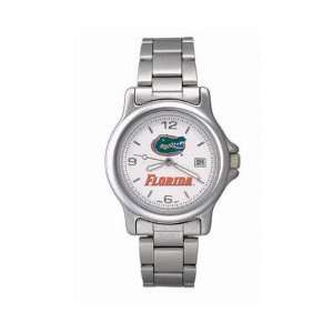  Florida Gators Mens Chrome Varsity Watch with Stainless 