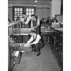  ca. 1937 Clerks at the Reconstruction Finance Corporation 